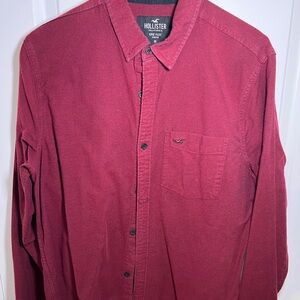 Hollister red shirt
